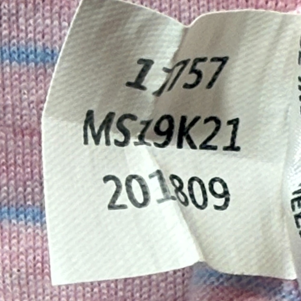 Peter Millar Polo Shirt Mens Large Pink Blue Crown Cool Striped Performance Golf - Picture 6 of 8